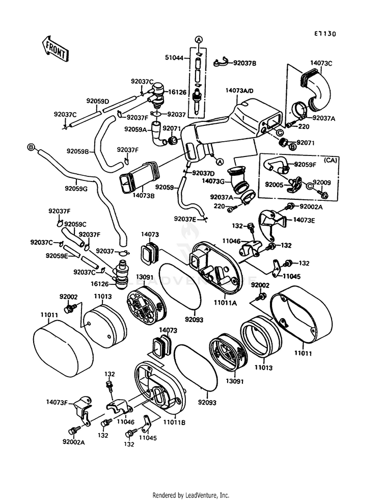 Air Cleaner Schematic