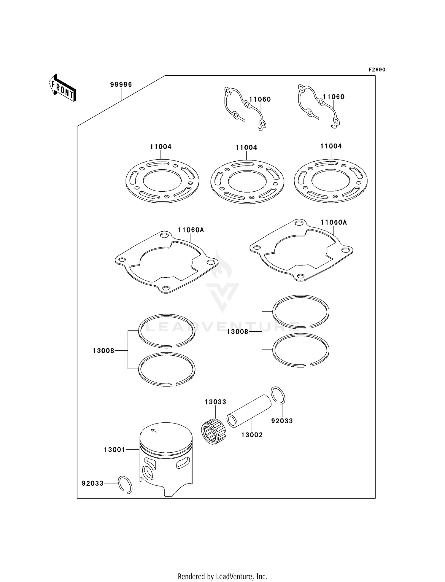 OPTIONAL PARTS (TOP END KIT)