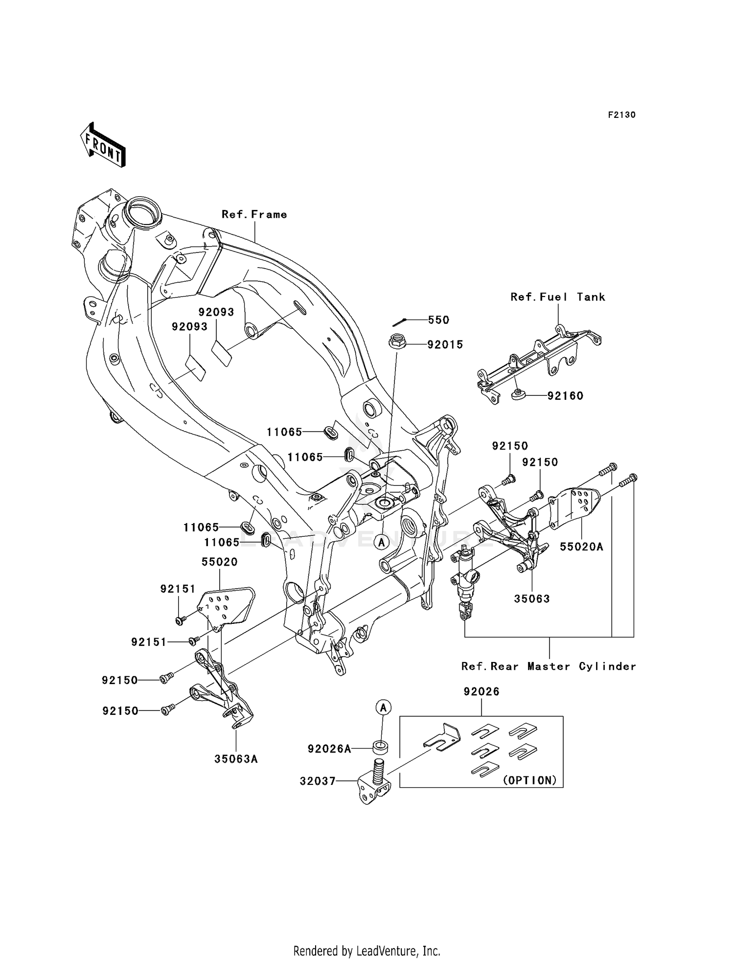 FRAME FITTINGS (FRONT)
