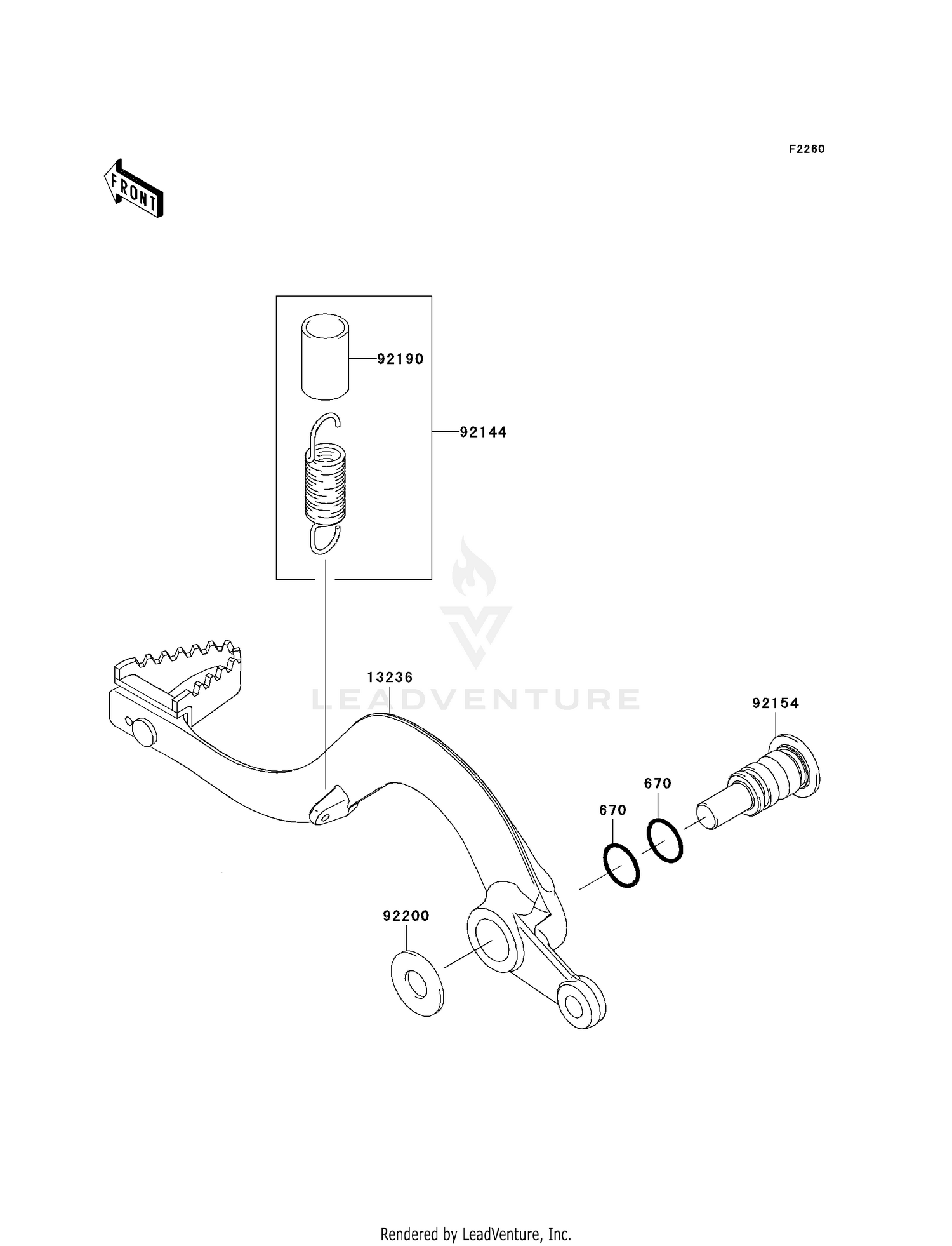 BRAKE PEDAL