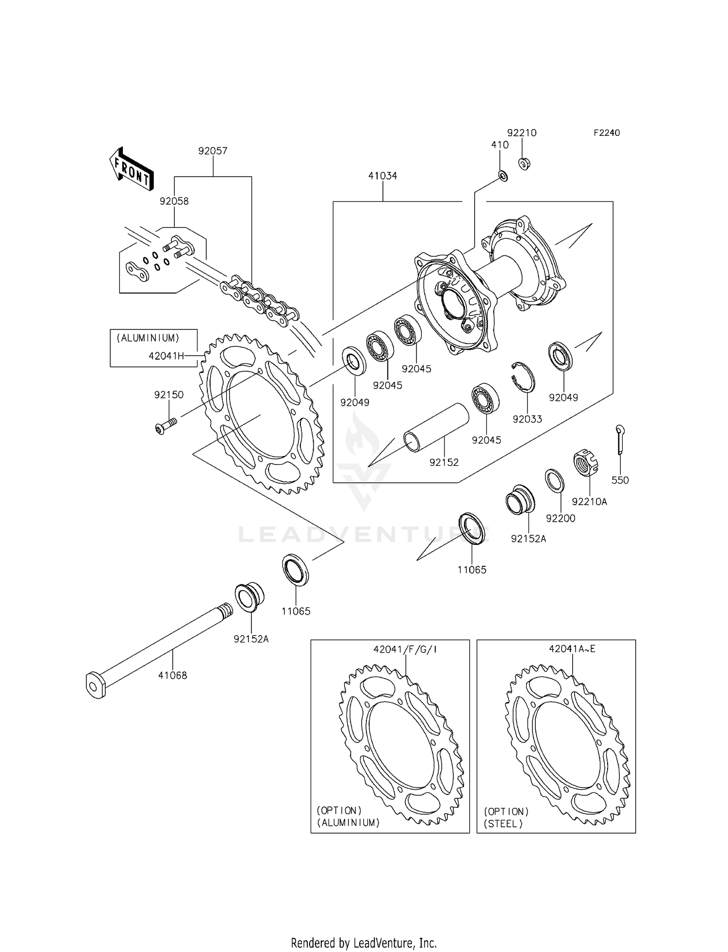 REAR HUB