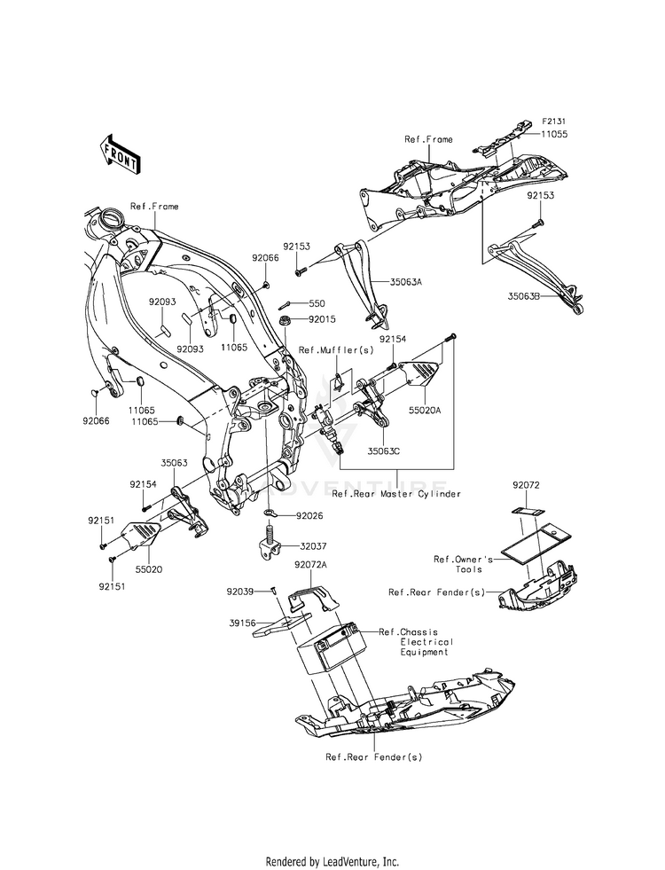 Frame Fittings Schematic