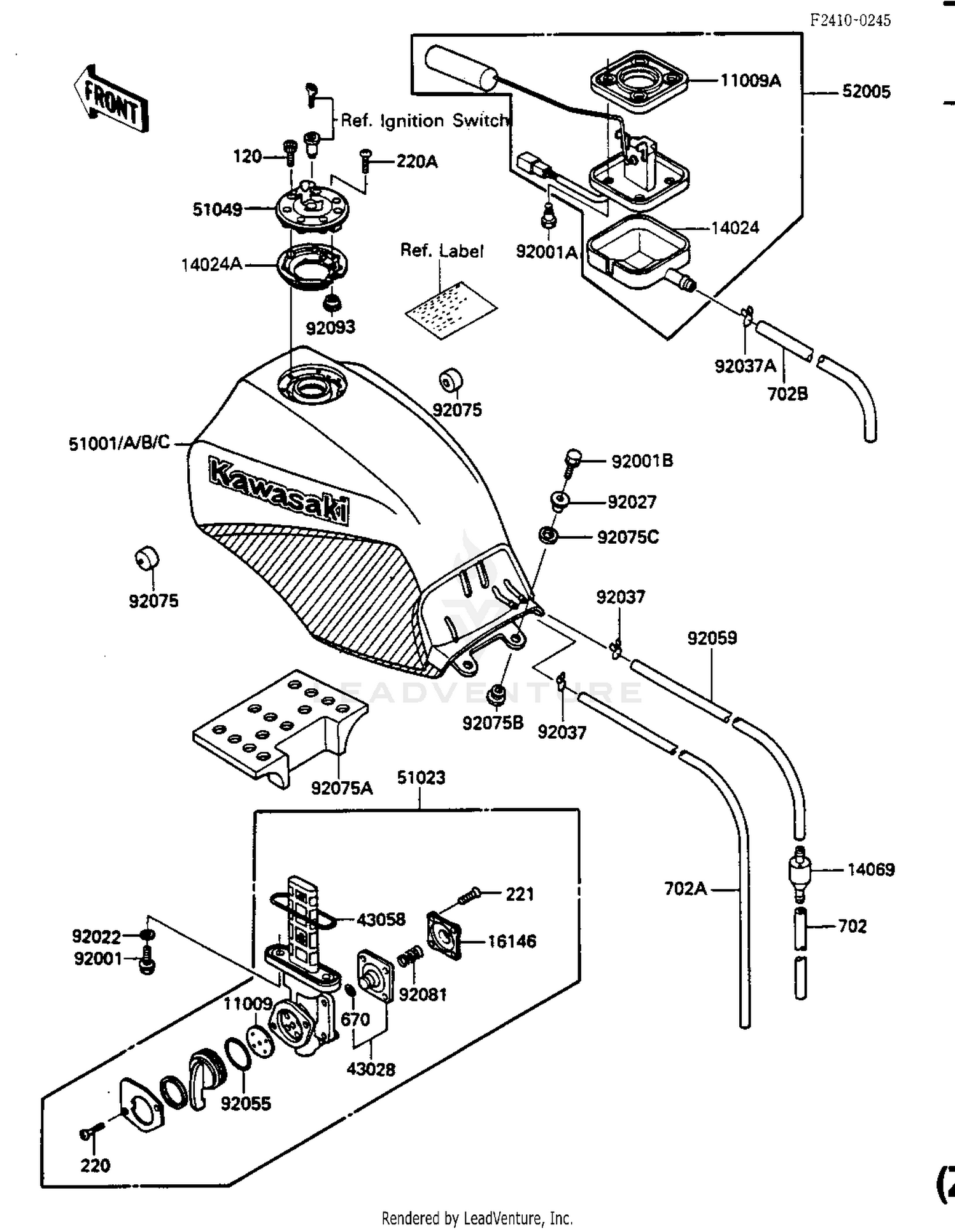 FUEL TANK (ZX900-A1)