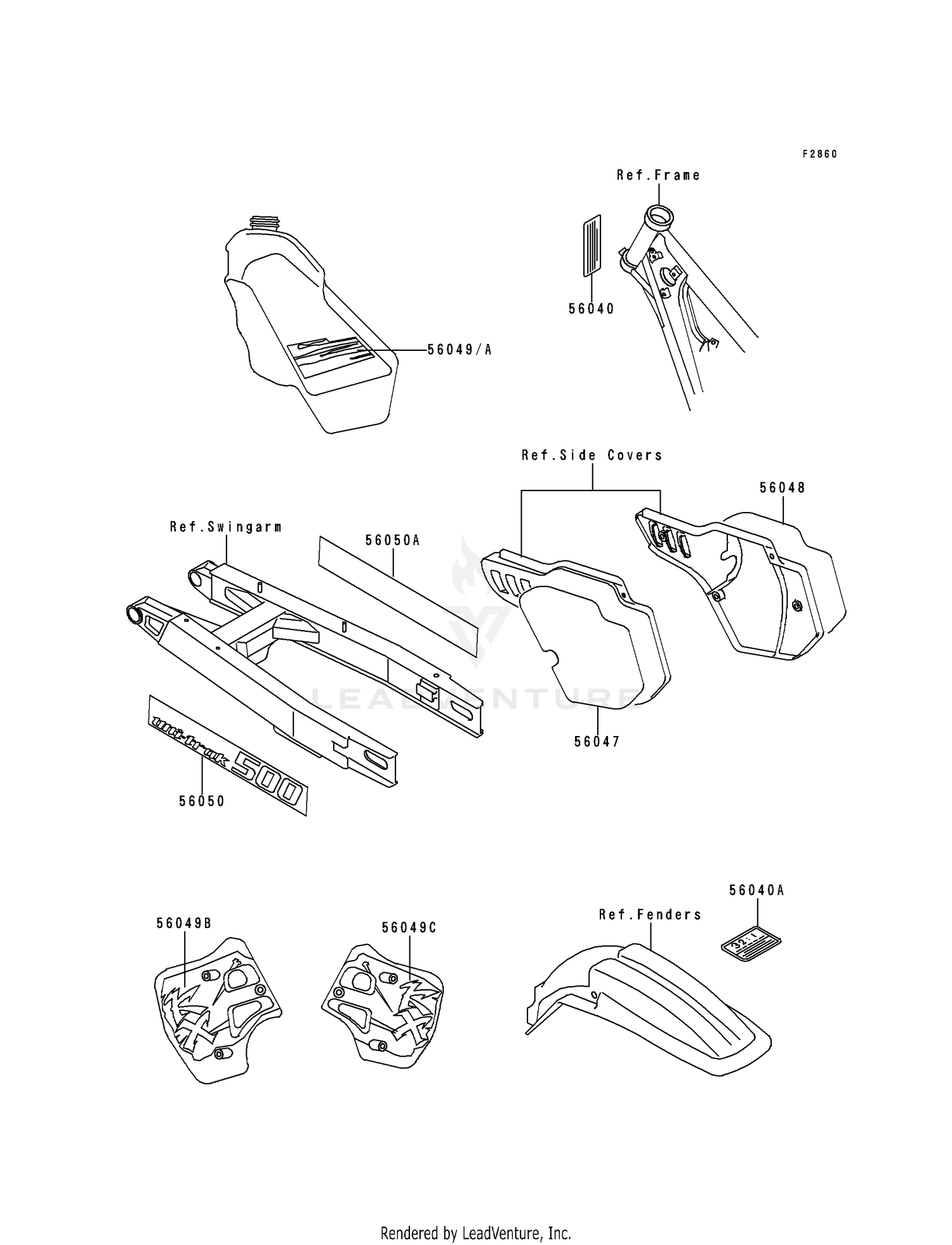 LABELS (KX500-E4)
