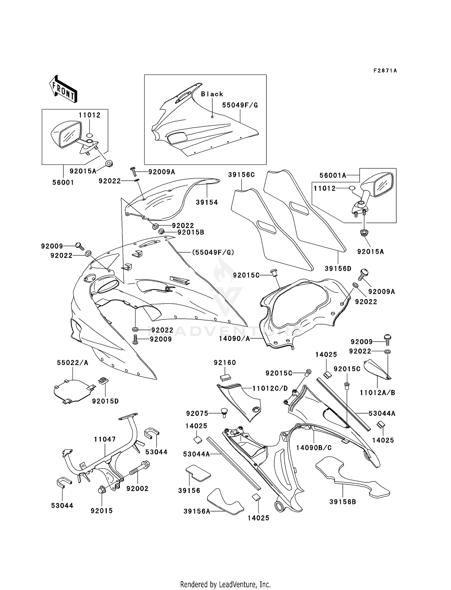 COWLING (ZX1100-D2)