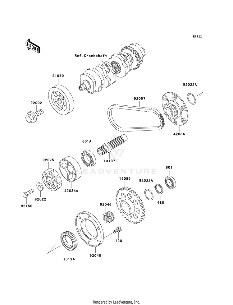 Secondary Shaft Schematic