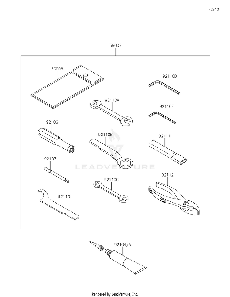 Owner's Tools Schematic