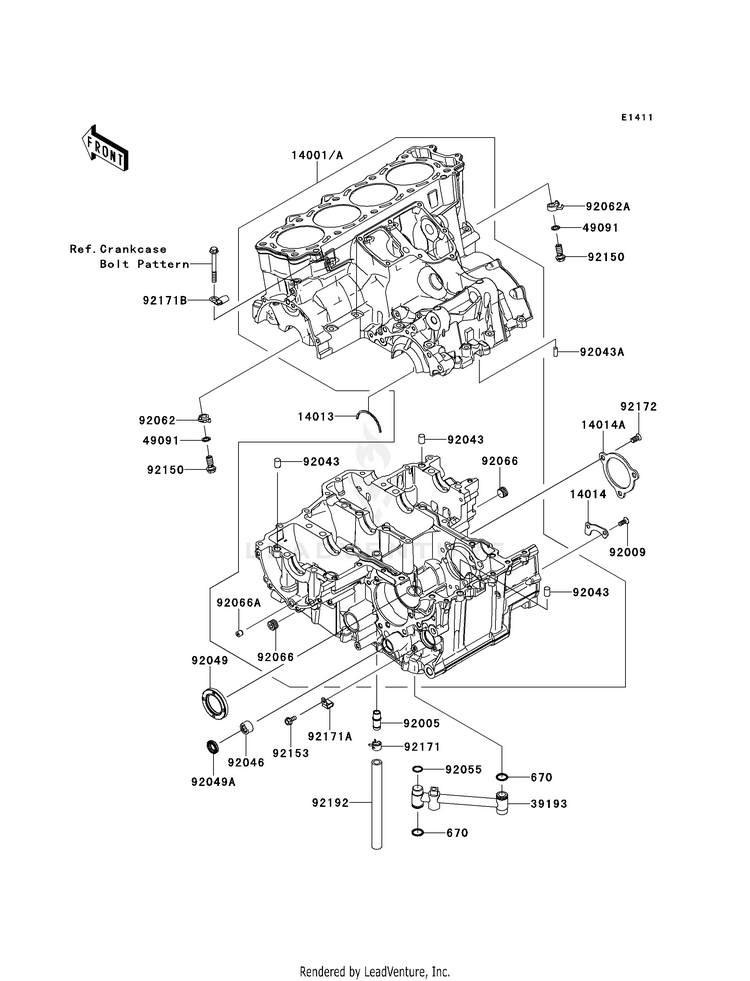 Crankcase Schematic