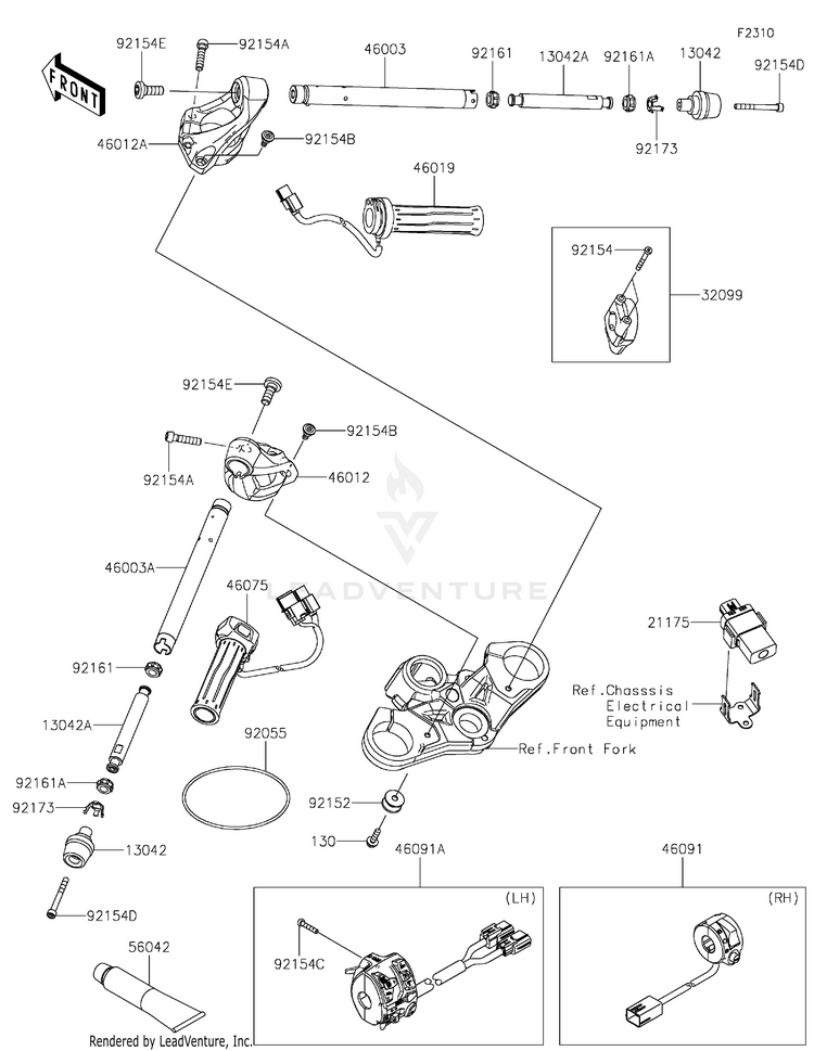 Handlebar Schematic