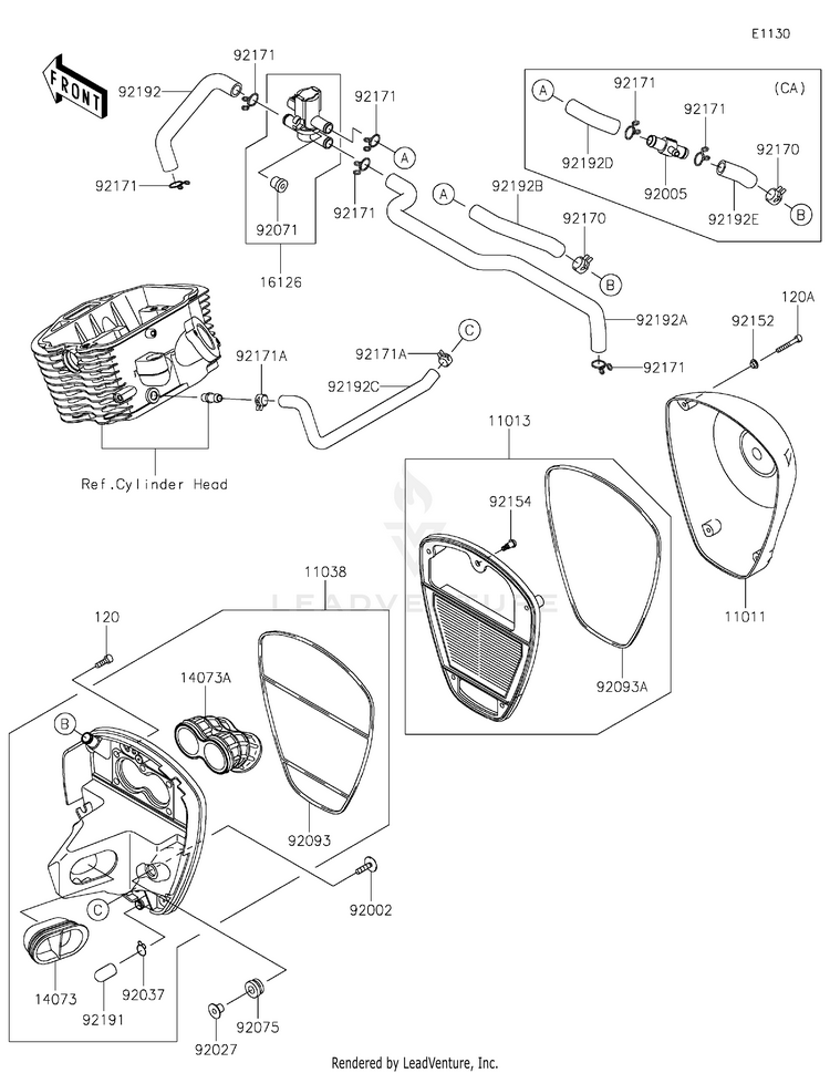 Air Cleaner Schematic