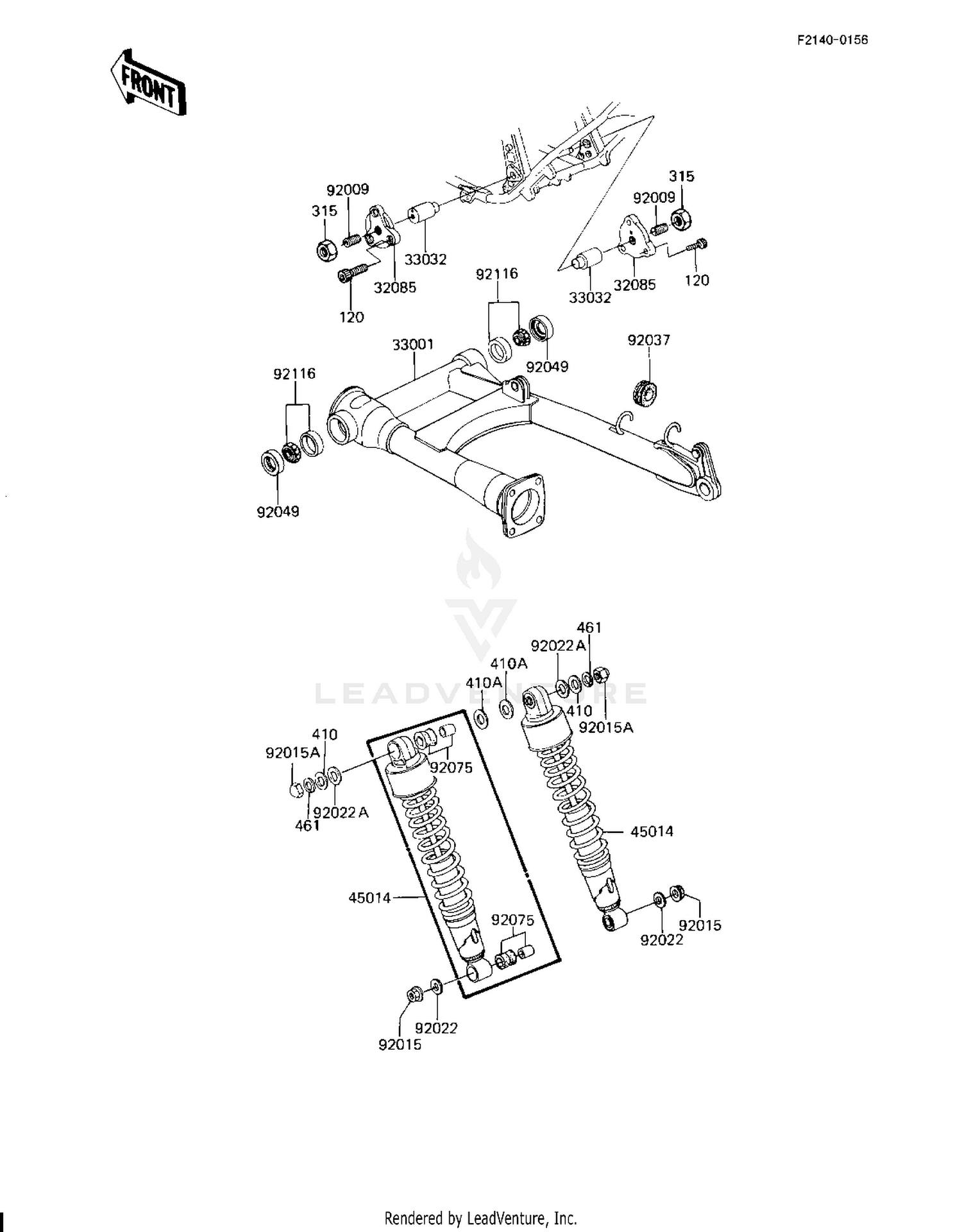 SWING ARM/SHOCK ABSORBERS