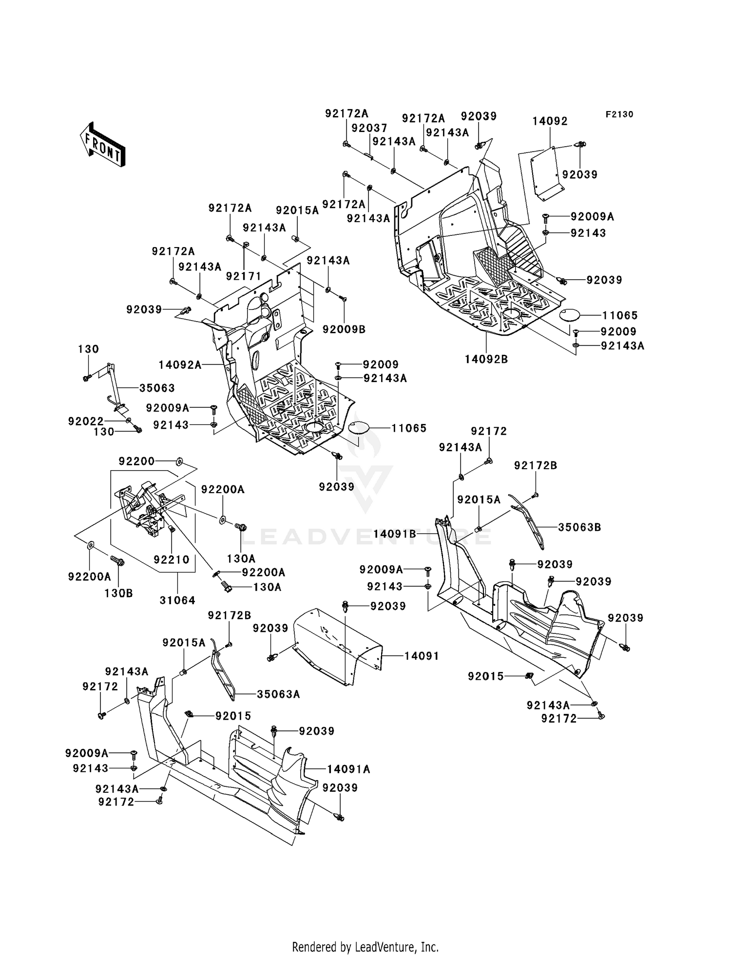 FRAME FITTINGS (FRONT)