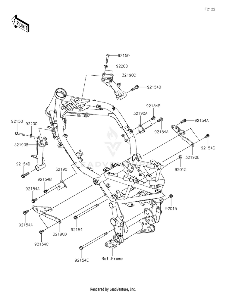 Engine Mount Schematic