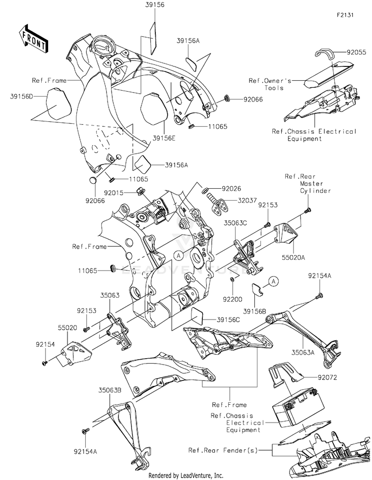 Frame Fittings Schematic