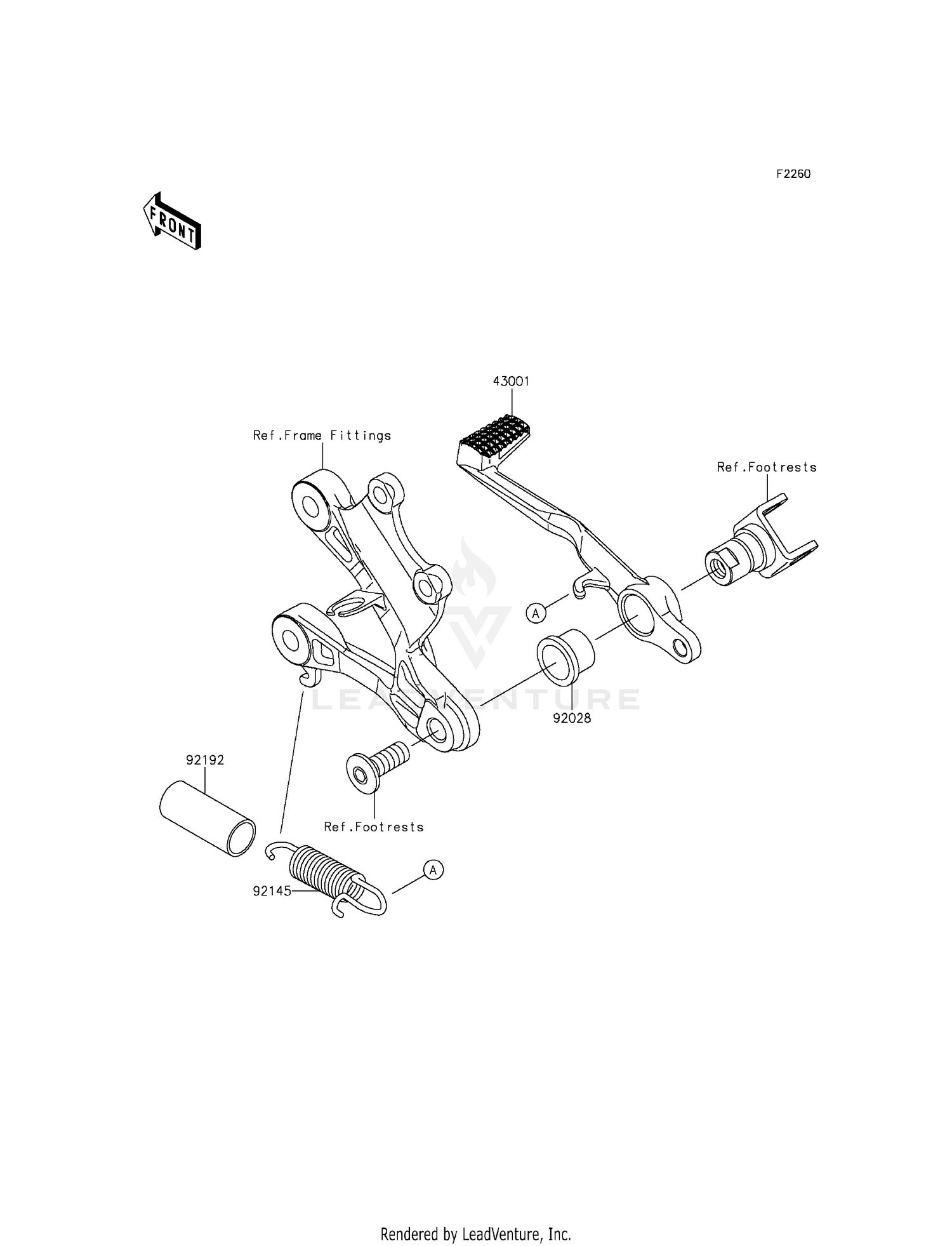 BRAKE PEDAL/TORQUE LINK
