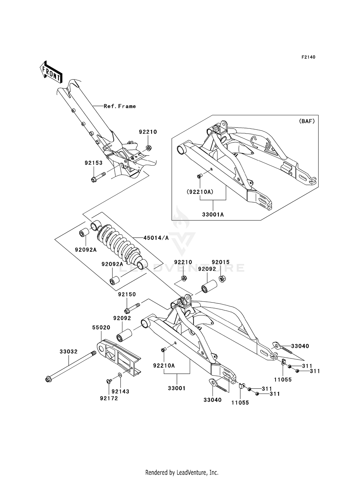 SWINGARM/SHOCK ABSORBER