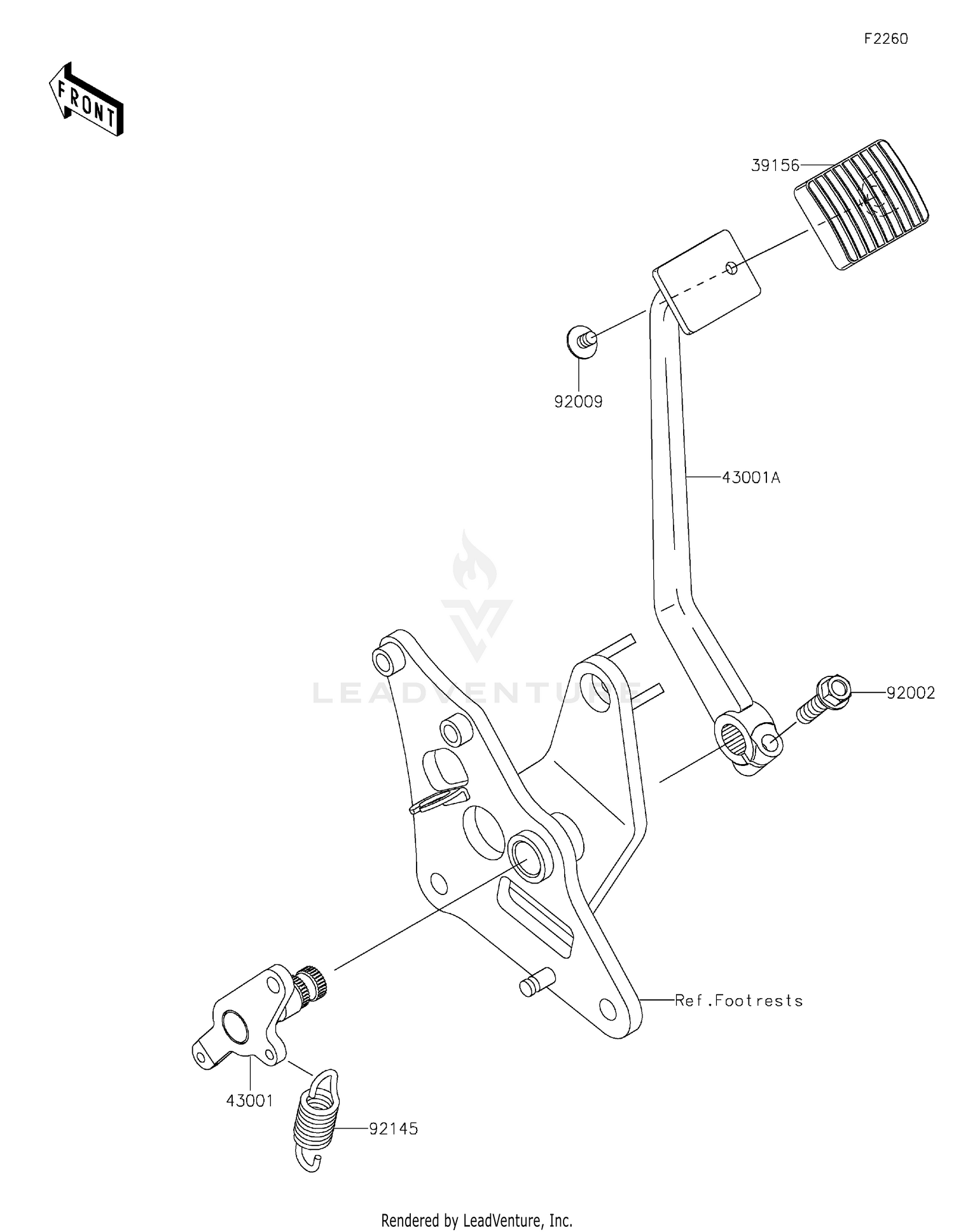 Brake Pedal/Torque Link