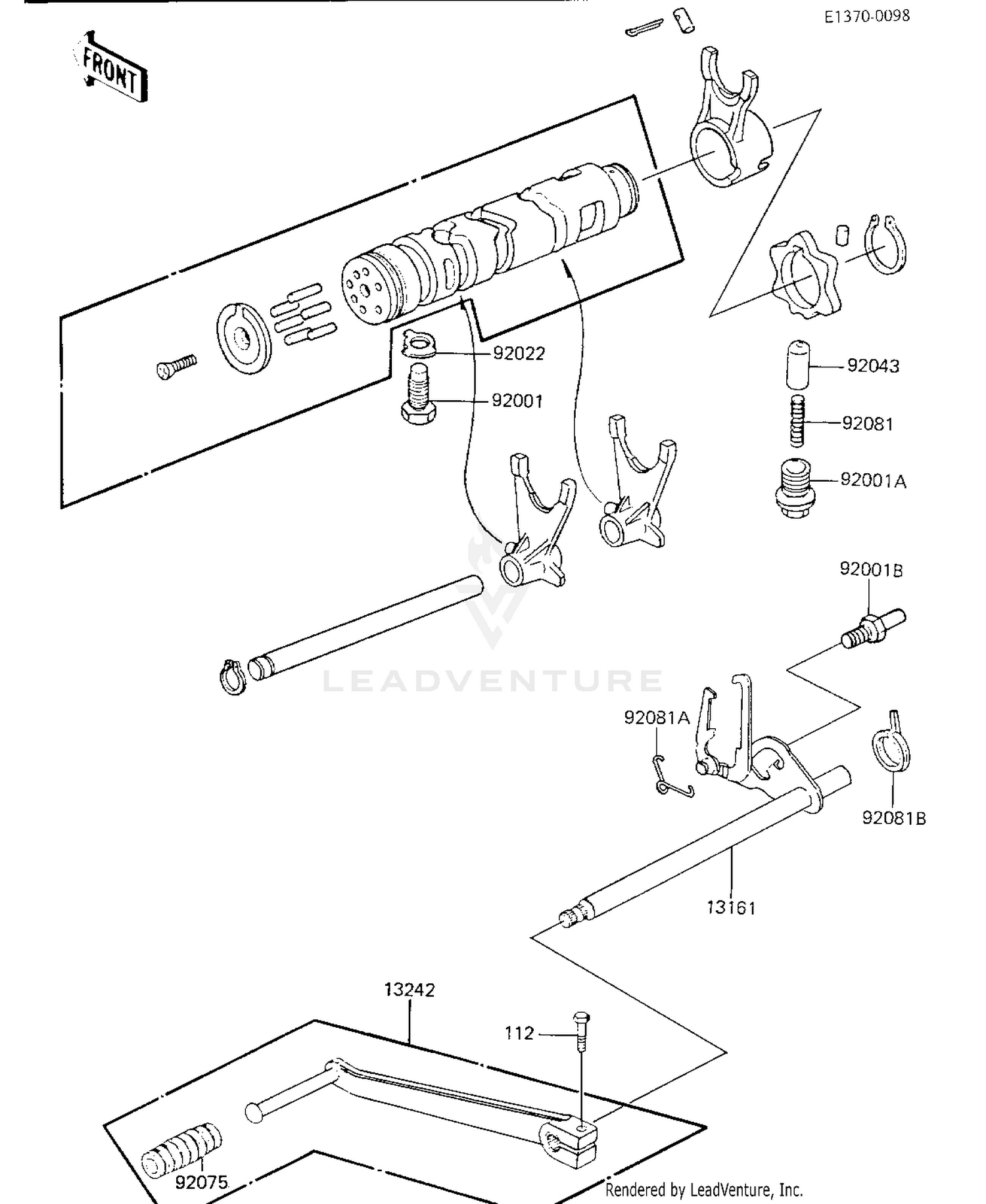 GEAR CHANGE MECHANISM