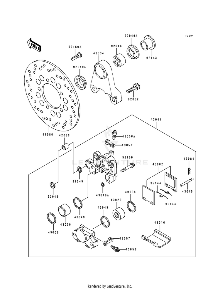 Rear Brake Schematic