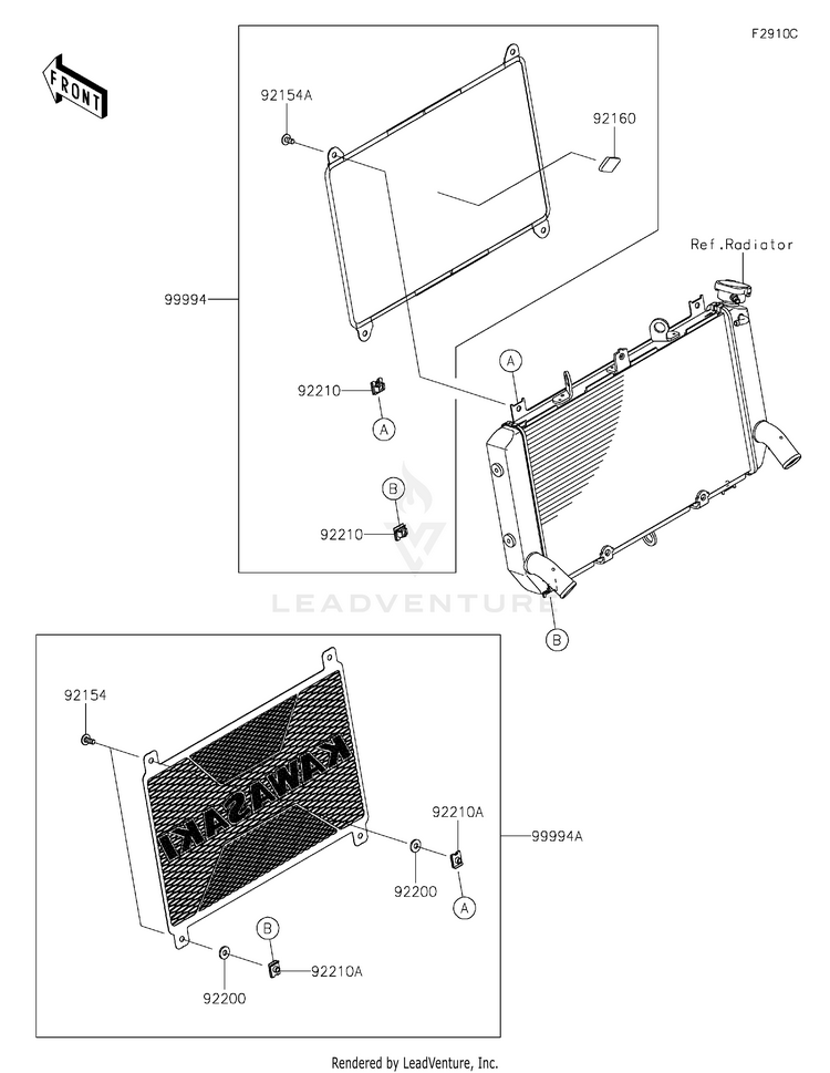 Accessory(Radiator Screen) Schematic
