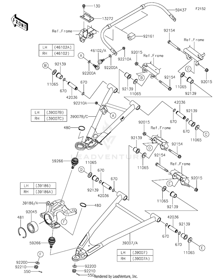 Front Suspension Schematic