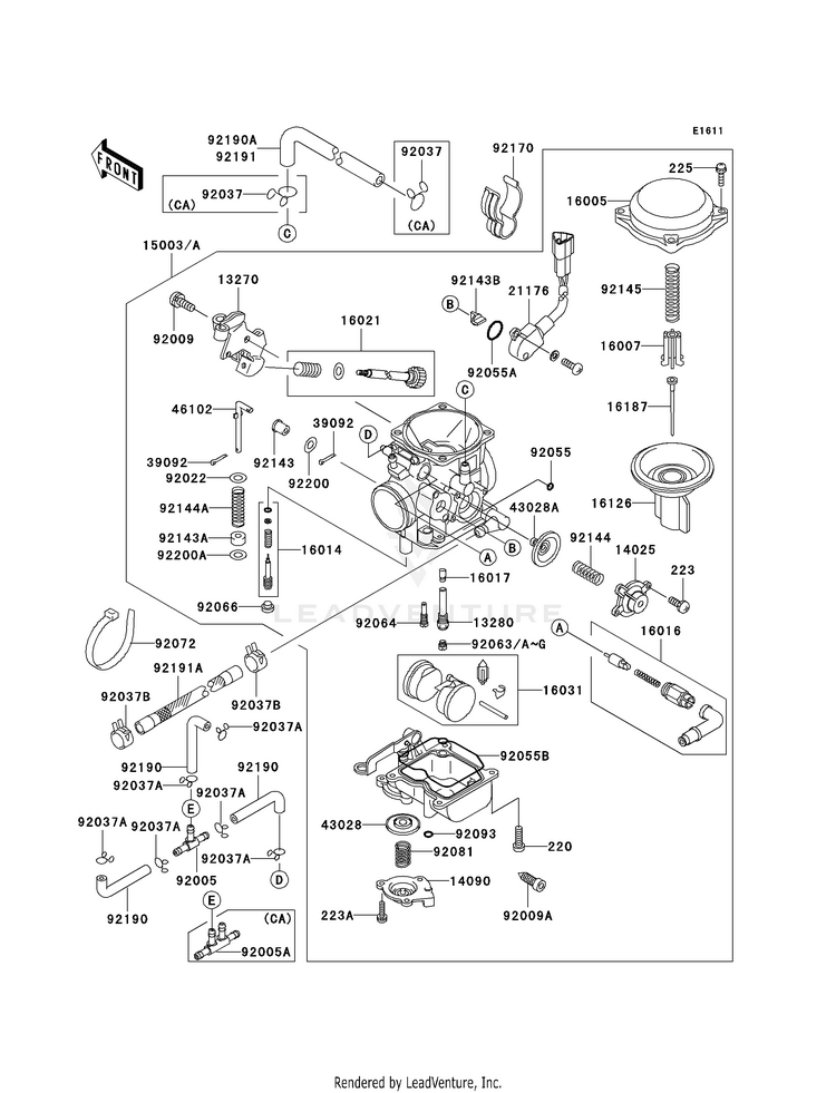 Carburetor Schematic