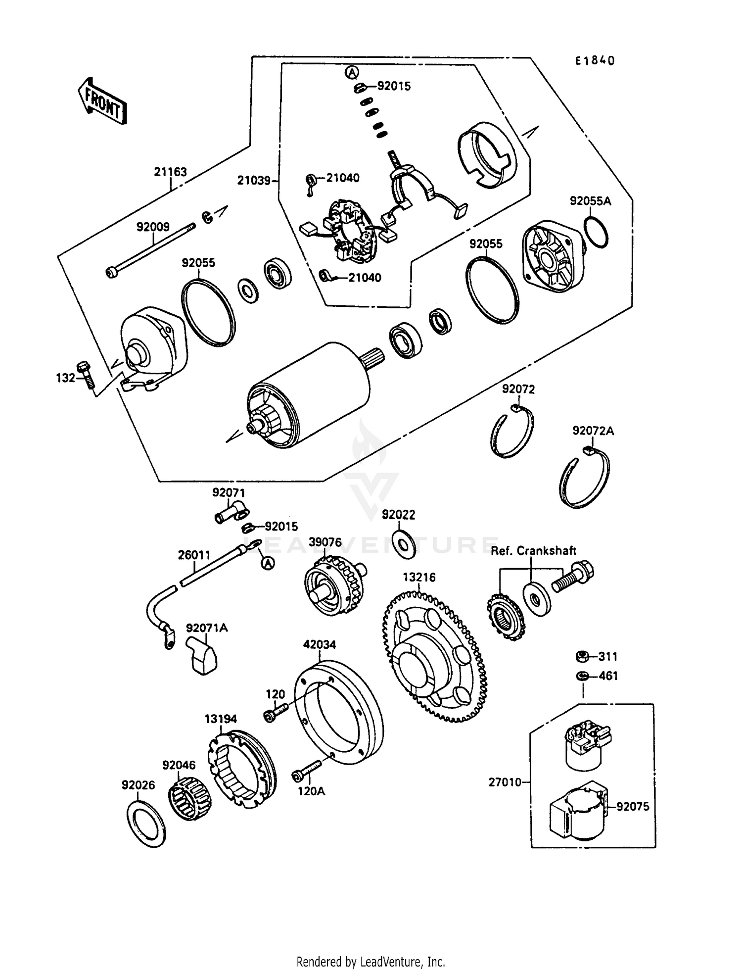 STARTER MOTOR