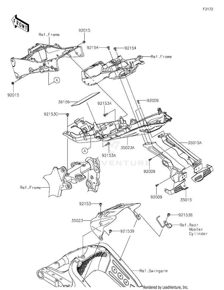 Rear Fender(S) Schematic