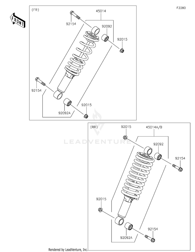 Shock Absorber(S) Schematic