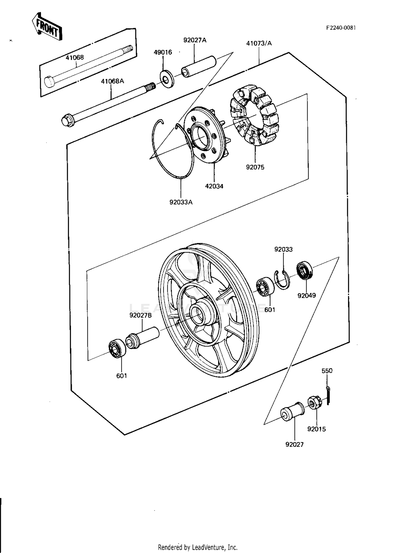 REAR WHEEL/HUB