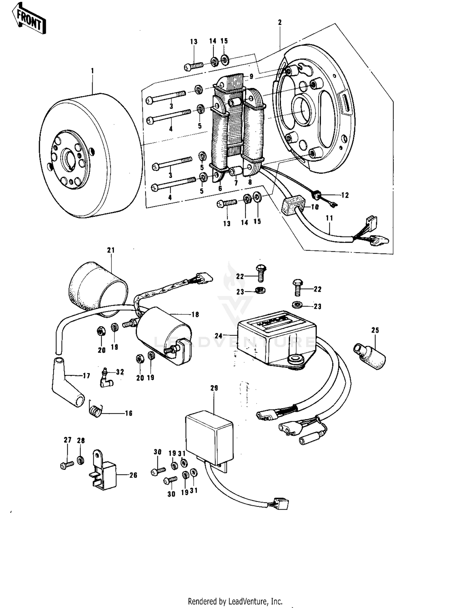 IGNITION/GENERATOR/REGULATOR