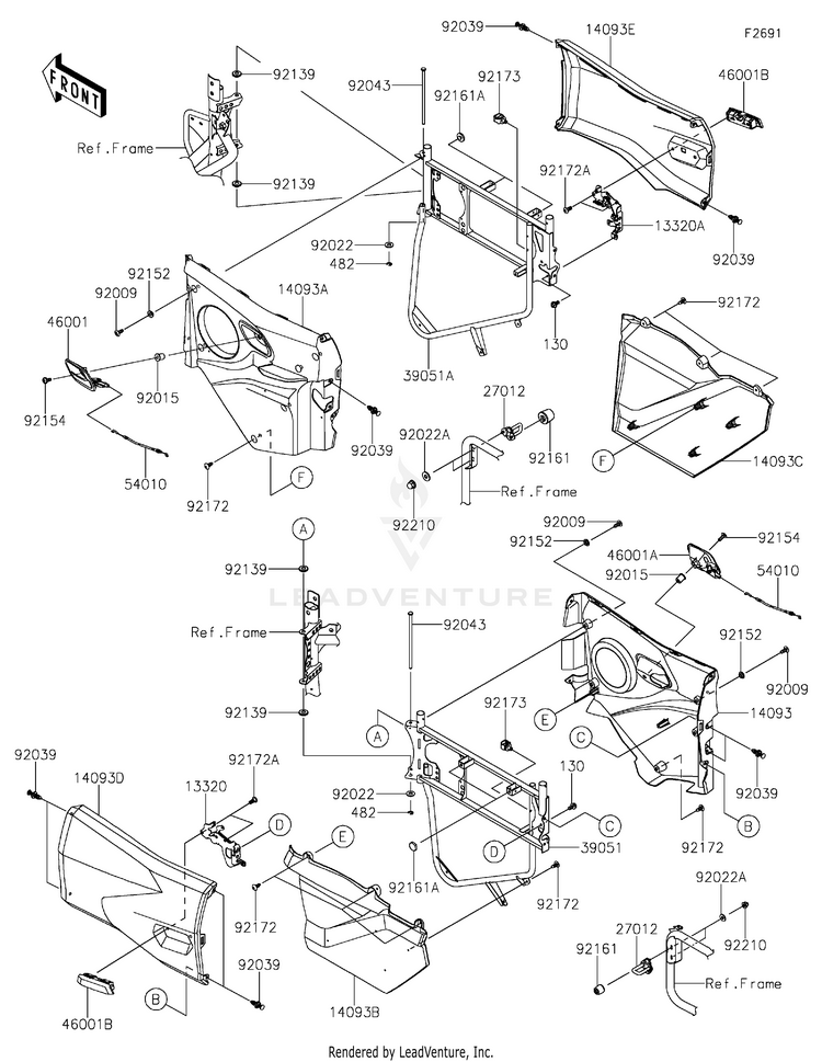 Door(Rear) Schematic
