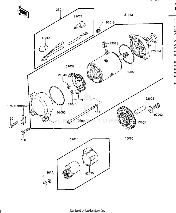 Starter Motor Schematic
