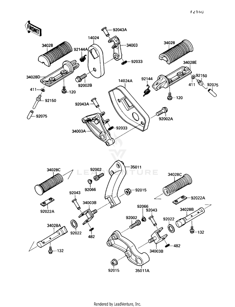Footrest Schematic