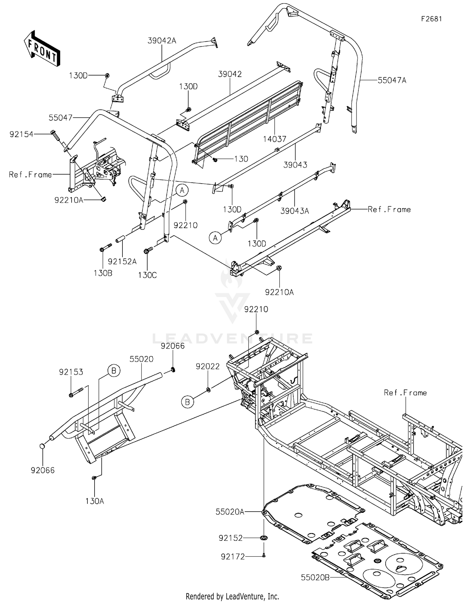 Guards/Cab Frame
