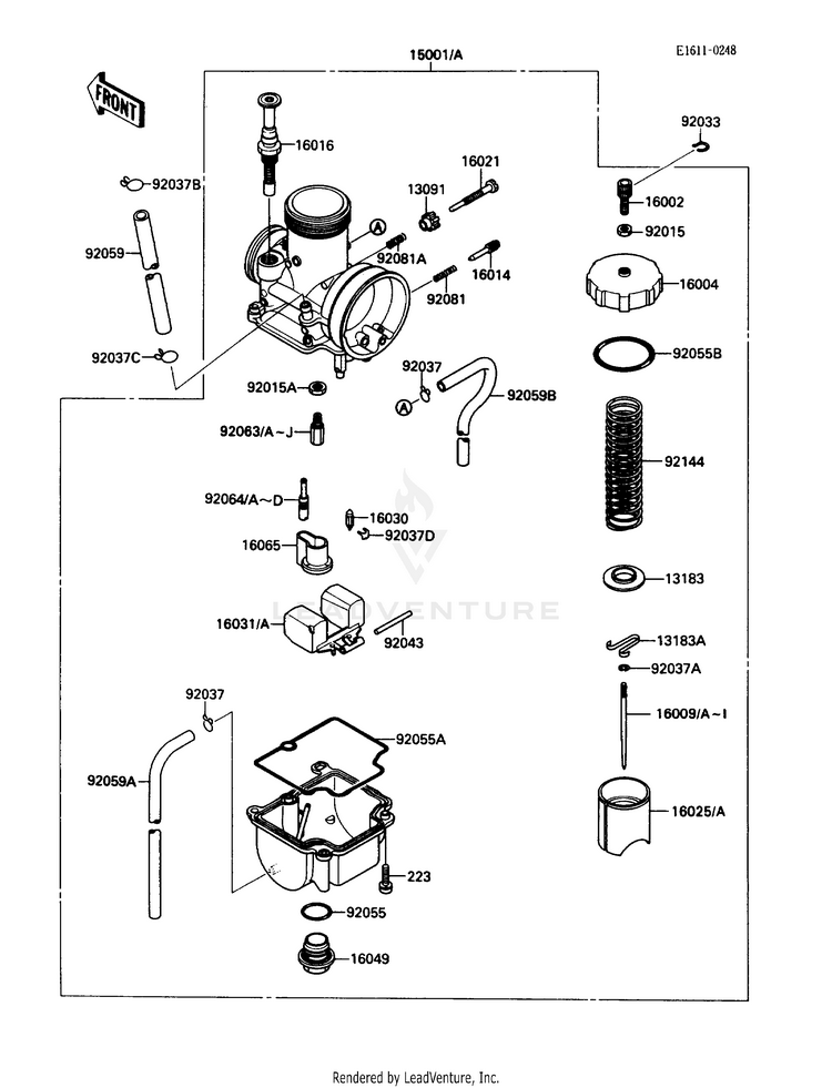 Carburetor Schematic