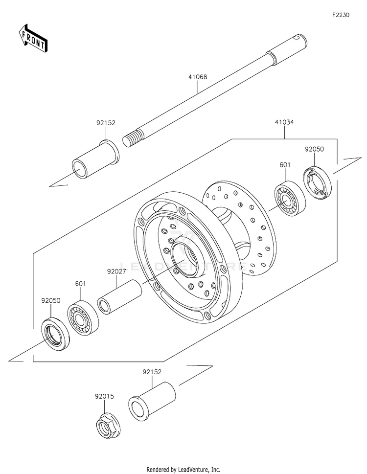 Front Wheel Schematic