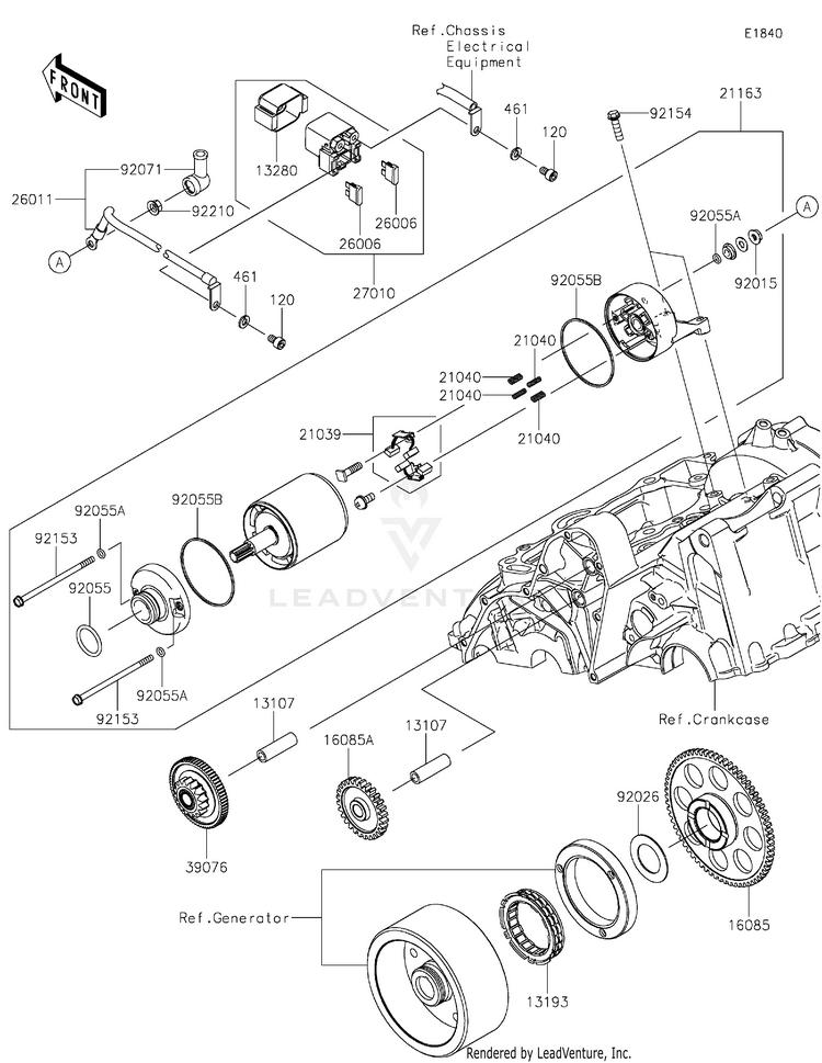 Starter Motor Schematic
