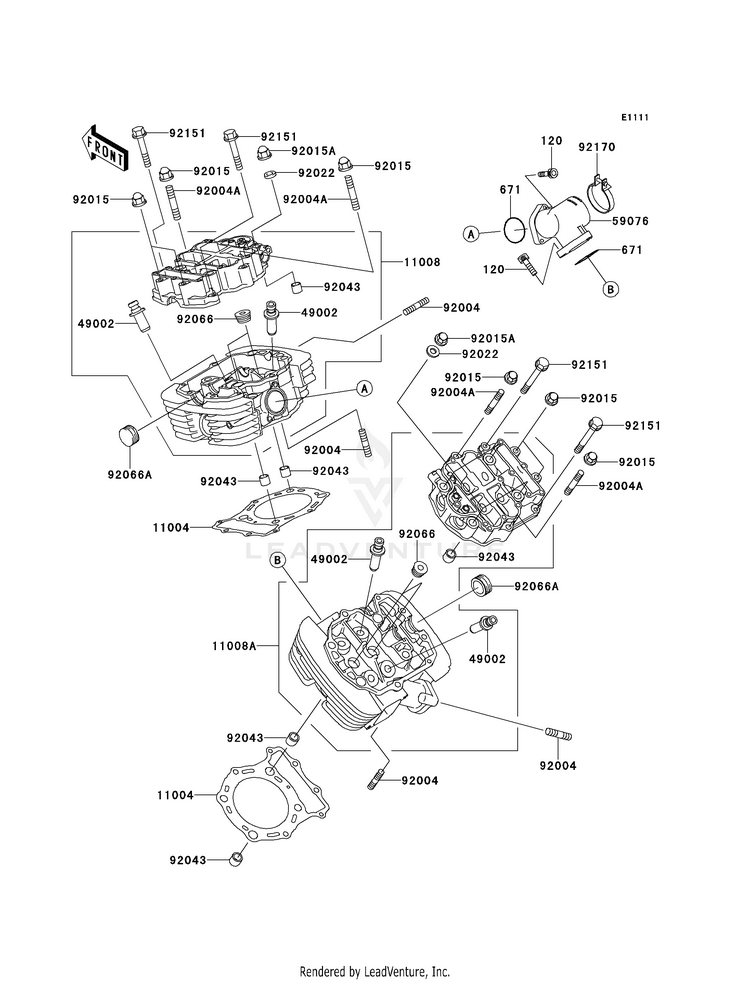 Cylinder Head Schematic