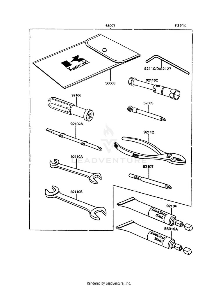 Owner's Tools Schematic