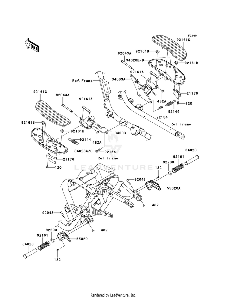 Footrests Schematic