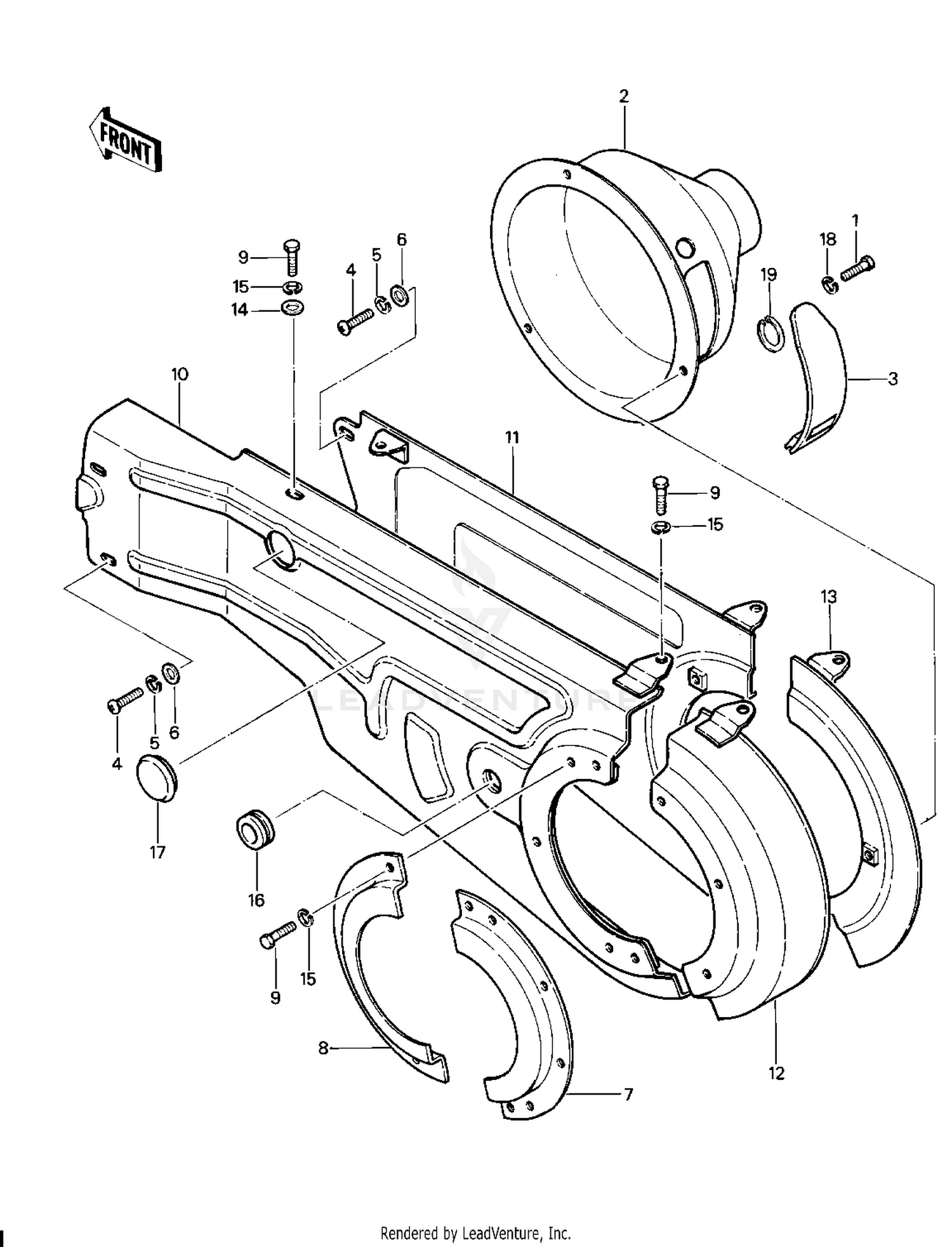 CHAIN CASE (KLT200-A1)