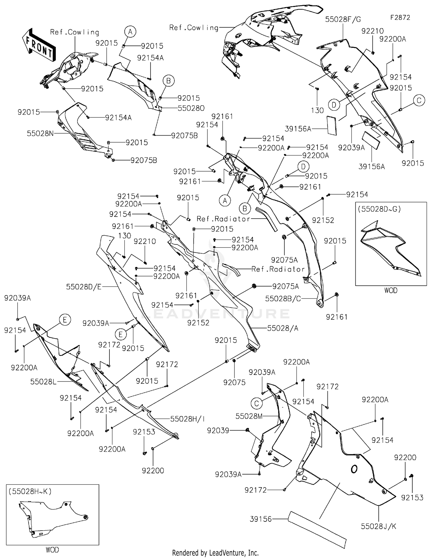 Cowling Lowers