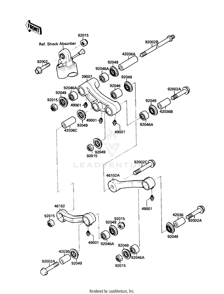 Rear Suspension Schematic