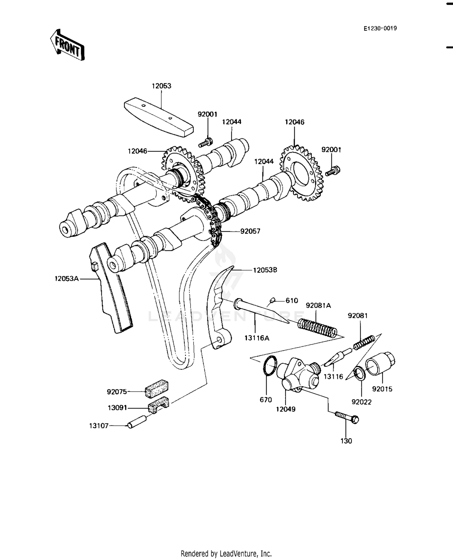 CAMSHAFTS/CHAIN/TENSIONER
