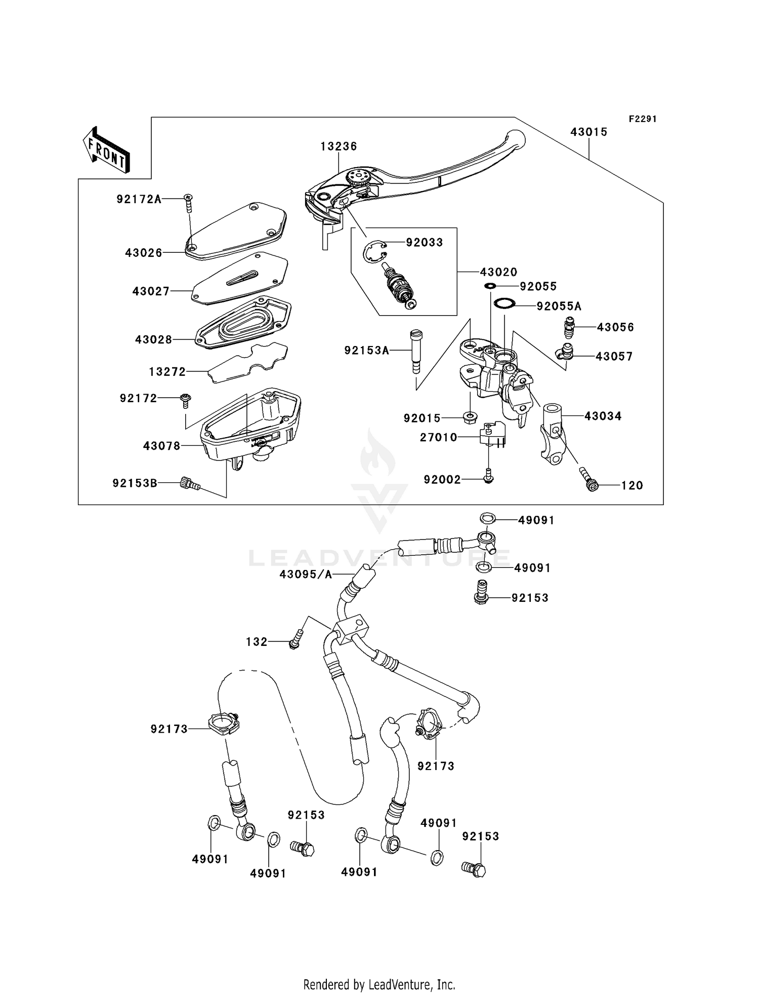 FRONT MASTER CYLINDER
