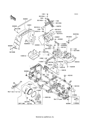 Frame Fittings Schematic