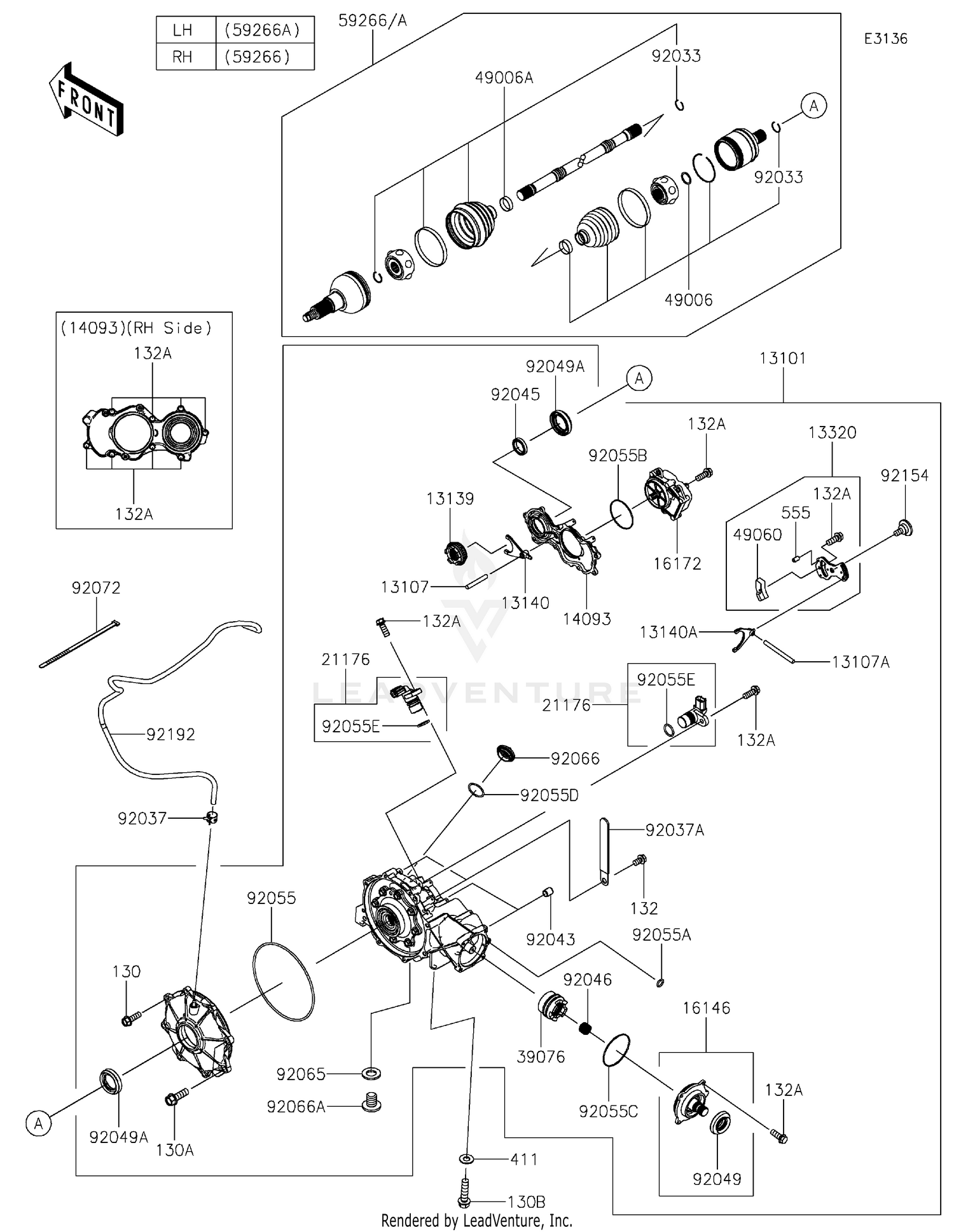 Drive Shaft-Front