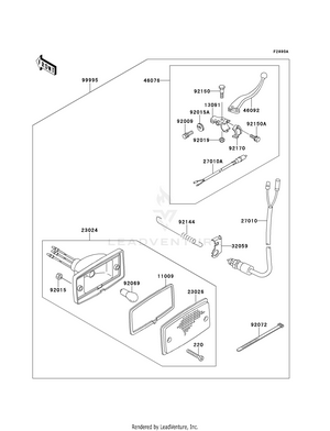 Optional Parts (brake Lamp) Schematic