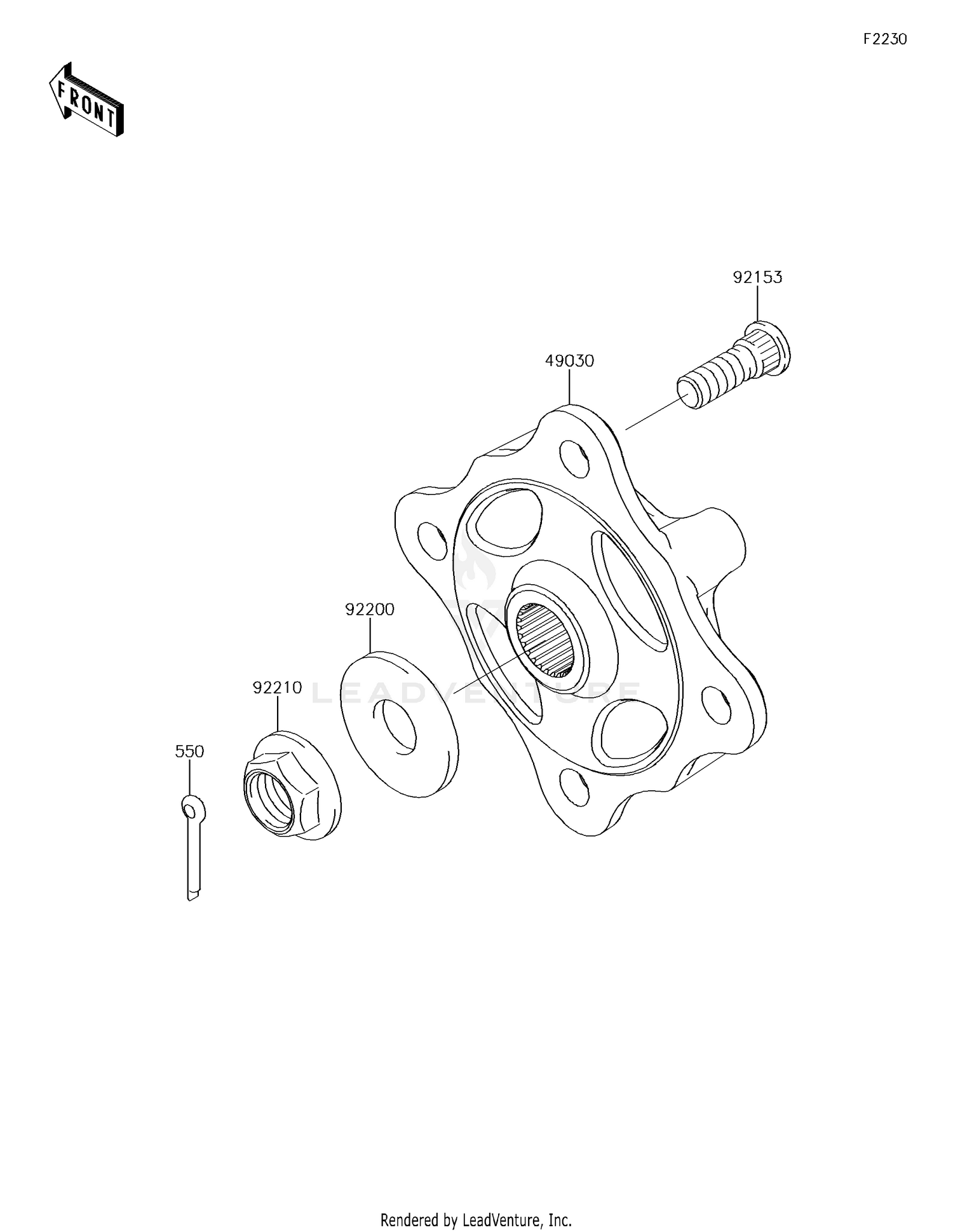 Front Hubs/Brakes